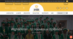 Desktop Screenshot of chainedelespoir.org
